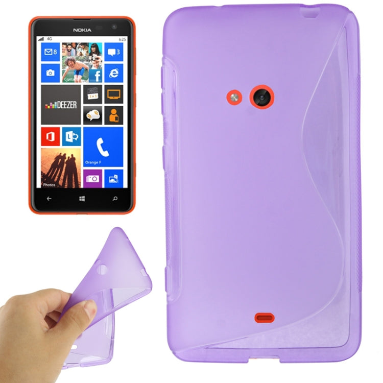 S Line Anti-skid TPU Protective Case for Nokia Lumia 625
