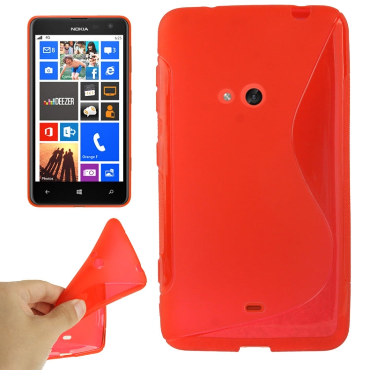 S Line Anti-skid TPU Protective Case for Nokia Lumia 625