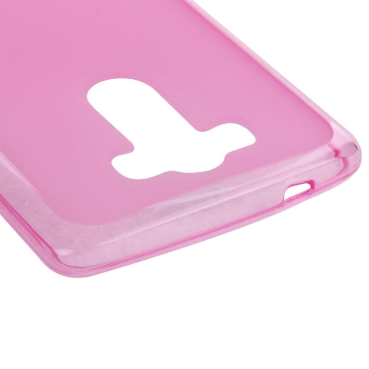 Anti-slip Frosted TPU Case for LG G3 Mini(Magenta)