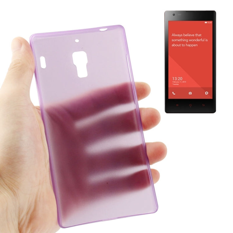 0.3mm Ultra-thin Polycarbonate Material PC Protection Shell for Xiaomi Redmi, Transparent Version / Matte Edition