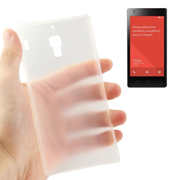 0.3mm Ultra-thin Polycarbonate Material PC Protection Shell for Xiaomi Redmi, Transparent Version / Matte Edition