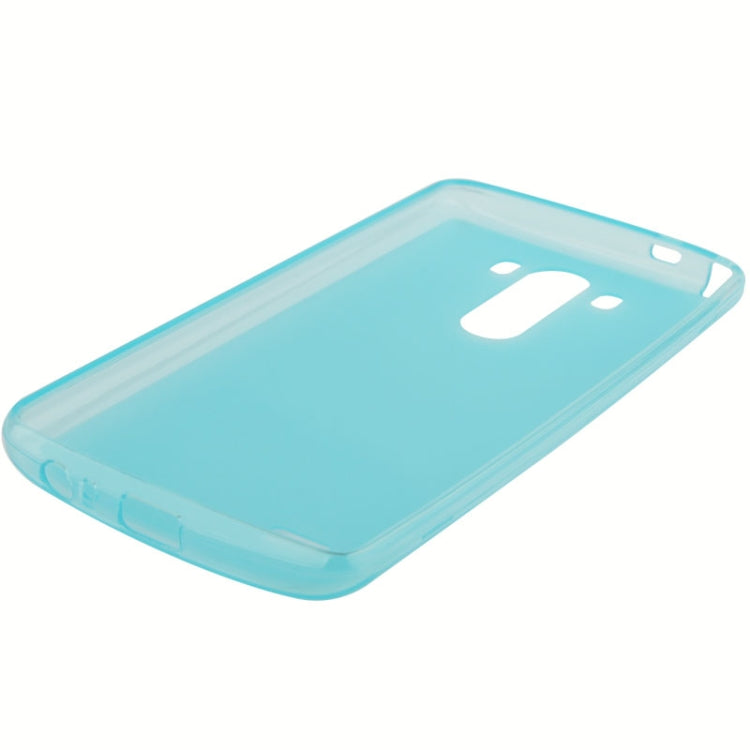 Anti-skid Frosted TPU Case for LG G3 / D-850 / LS-990 / D855 (Baby Blue)