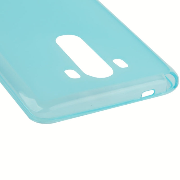 Anti-skid Frosted TPU Case for LG G3 / D-850 / LS-990 / D855 (Baby Blue)