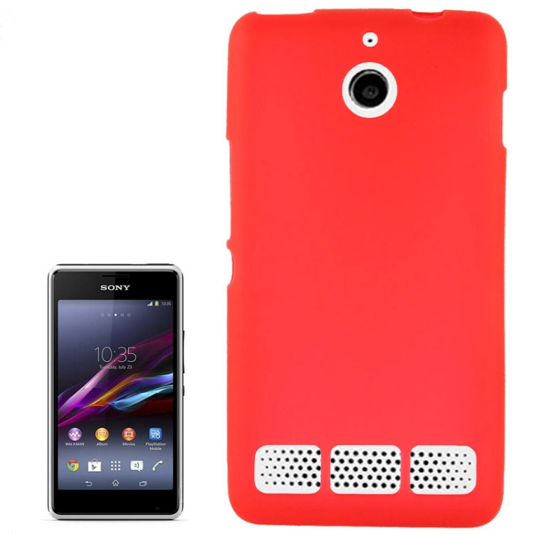 Ultra-thin Polycarbonate Materials TPU Case for Sony Xperia E1