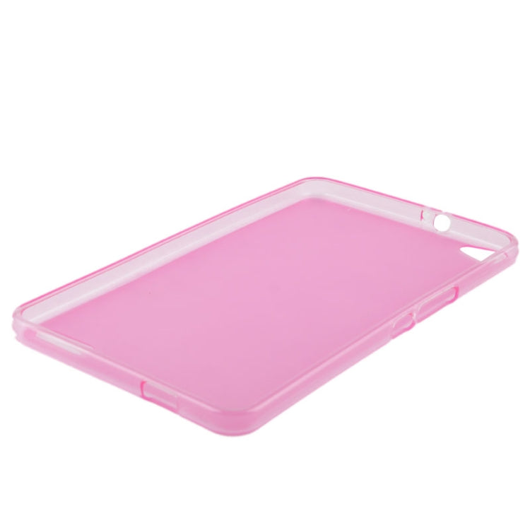Translucent Frosted TPU Protective Case for Huawei MediaPad X1 7.0 (Pink)