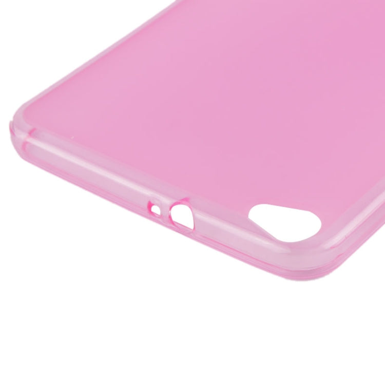 Translucent Frosted TPU Protective Case for Huawei MediaPad X1 7.0 (Pink)