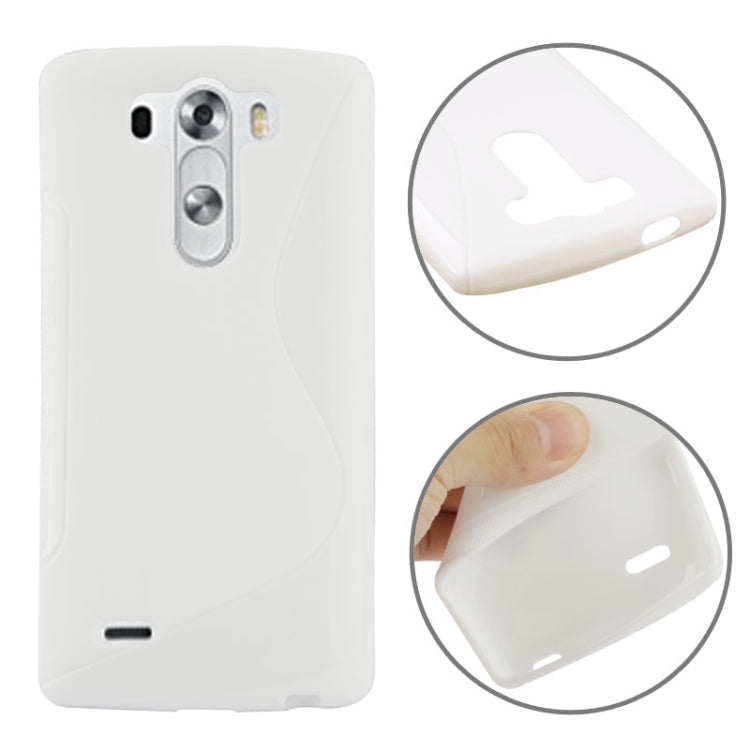 S Line Anti-skid Frosted TPU Case for LG G3 mini