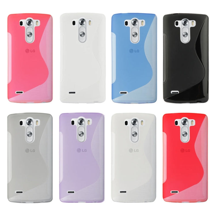 S Line Anti-skid Frosted TPU Case for LG G3 mini