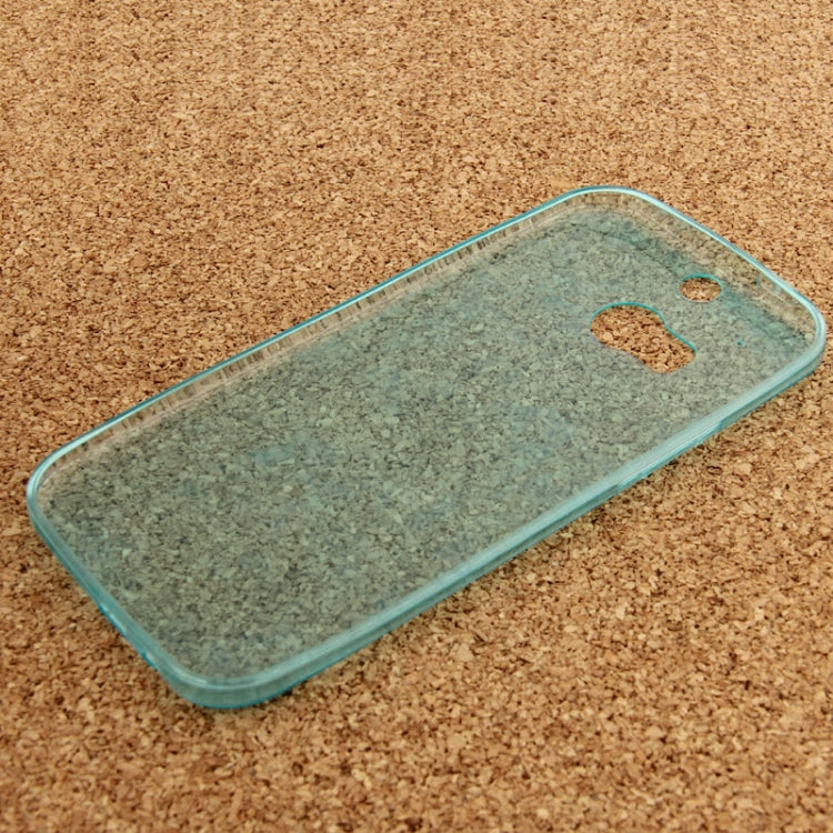 For HTC One M8 0.45mm Ultra-thin Translucent TPU Protective Case