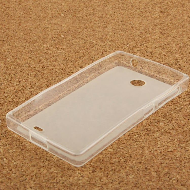 Translucent Frosted TPU Case for Nokia X / X+