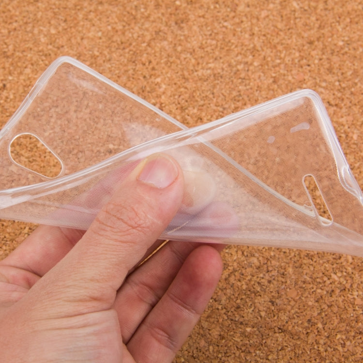 0.75mm Ultra-thin Transparent TPU Protective Case for OPPO R3007