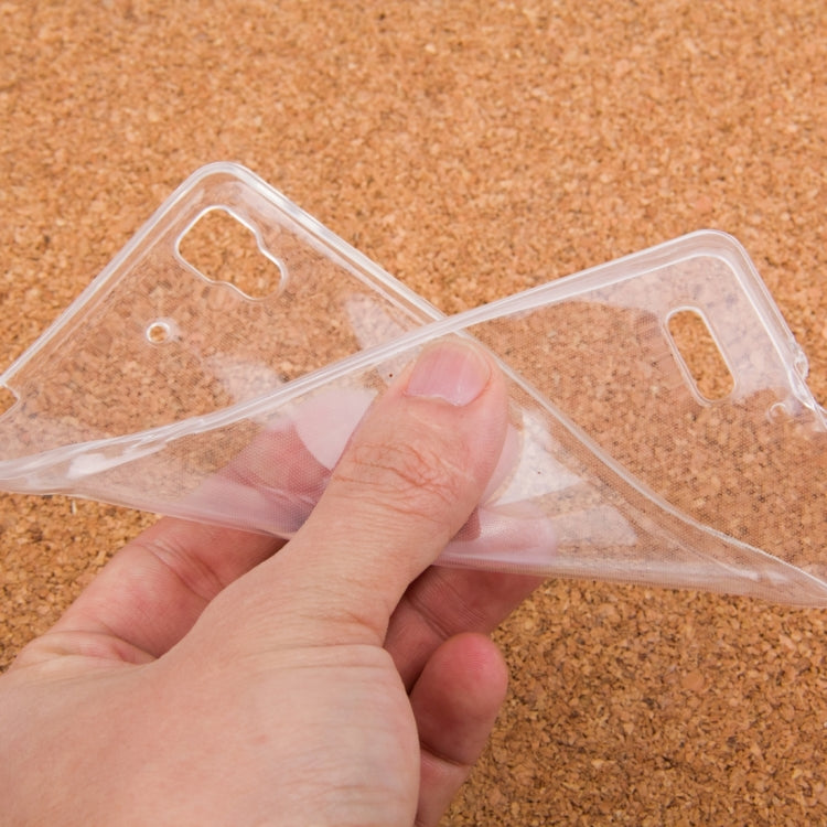 0.75mm Ultra-thin Transparent TPU Protective Case for OPPO R7