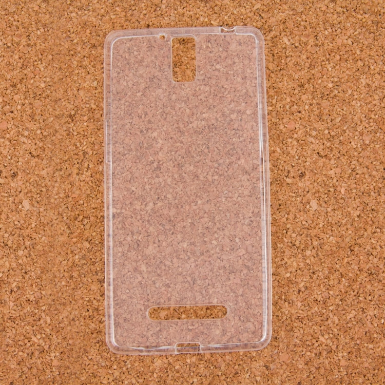 0.75mm Ultra-thin Transparent TPU Protective Case for OPPO R3/R7007