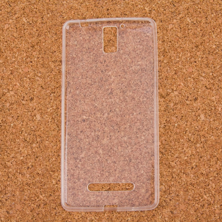 0.75mm Ultra-thin Transparent TPU Protective Case for OPPO R3/R7007