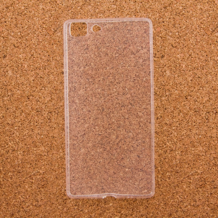 0.75mm Ultra-thin Transparent TPU Protective Case for OPPO R5