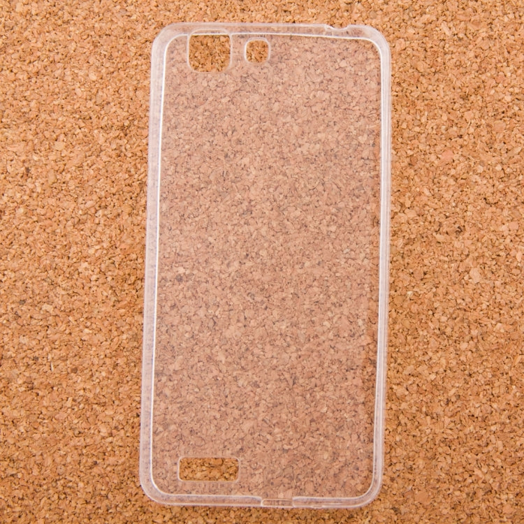 0.75mm Ultra-thin Transparent TPU Protective Case for vivo X3L