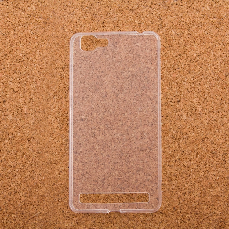 0.75mm Ultra-thin Transparent TPU Protective Case for vivo X5 MAX