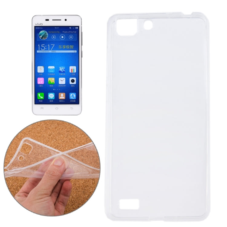0.75mm Ultra-thin Transparent TPU Protective Case for vivo X5L / X5M