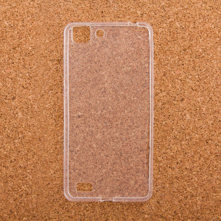 0.75mm Ultra-thin Transparent TPU Protective Case for vivo X5L / X5M
