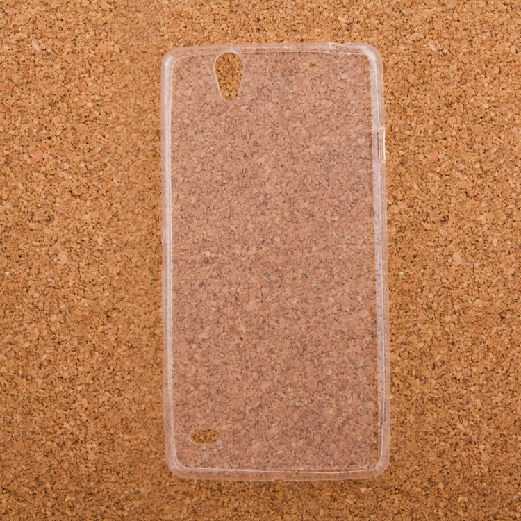 0.75mm Ultra-thin Transparent TPU Protective Case for Sony Xperia C4