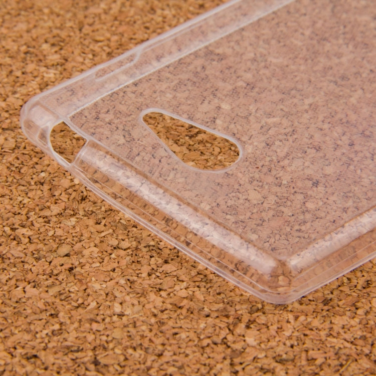 0.75mm Ultra-thin Transparent TPU Protective Case for Sony Xperia M2 / D2303 / D2305 / D2306