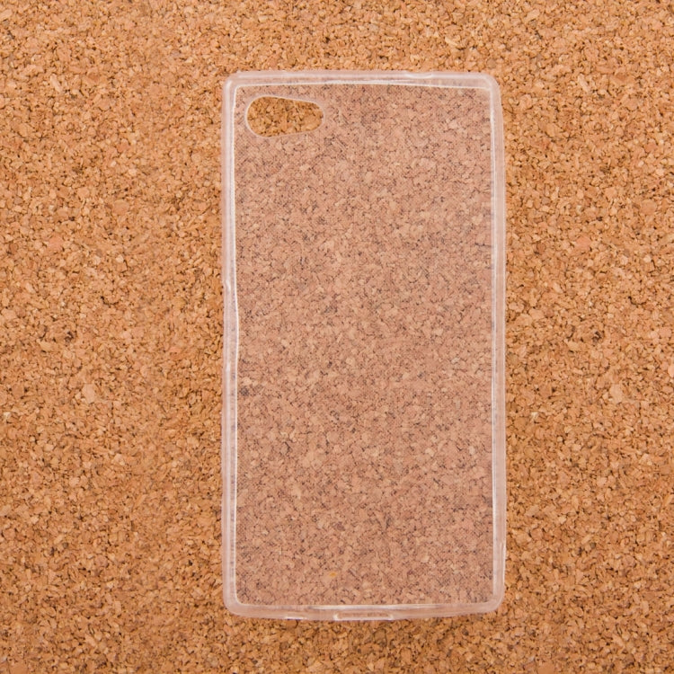 0.75mm Ultra-thin Transparent TPU Protective Case for Sony Xperia Z5 Compact