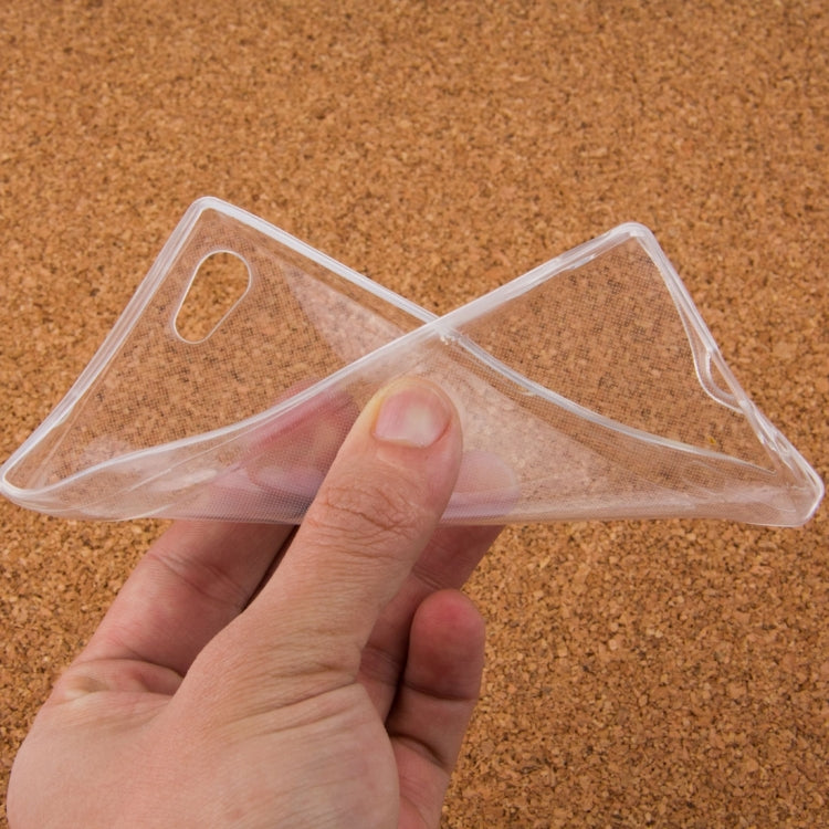 0.75mm Ultra-thin Transparent TPU Protective Case for Sony Xperia Z5 Compact