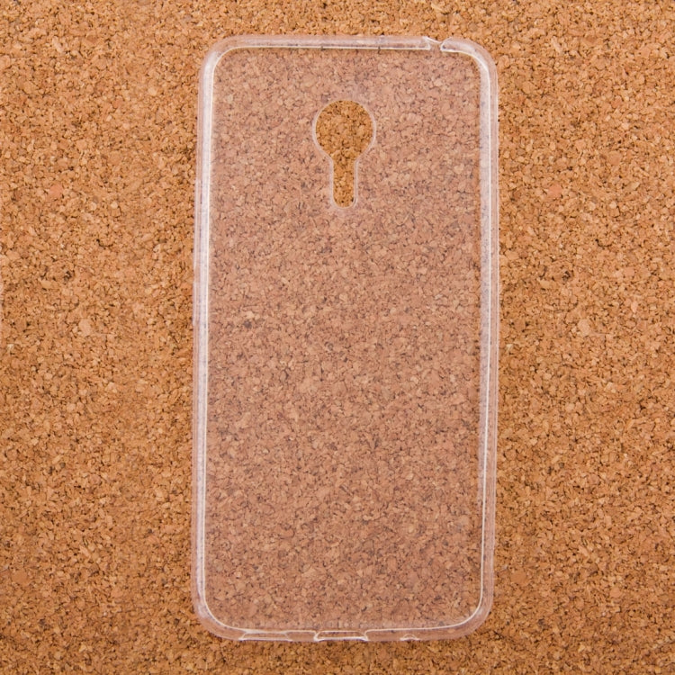 0.75mm Ultra-thin Transparent TPU Protective Case for Meizu Mx5 Pro