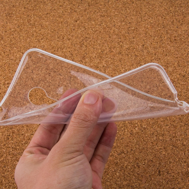 0.75mm Ultra-thin Transparent TPU Protective Case for Meizu Mx5 Pro