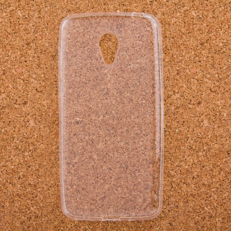 For Meizu Meilan 2 0.75mm Ultra-thin Transparent TPU Protective Case