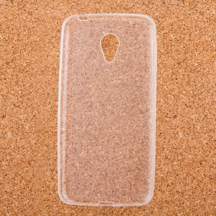For Meizu Meilan 2 0.75mm Ultra-thin Transparent TPU Protective Case