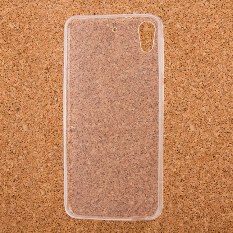 For HTC Desire 626 0.75mm Ultra-thin Transparent TPU Protective Case