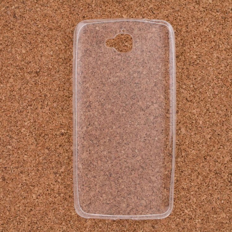 For Huawei Enjoy 5 / TIT-AL00 0.75mm Ultra-thin Transparent TPU Protective Case