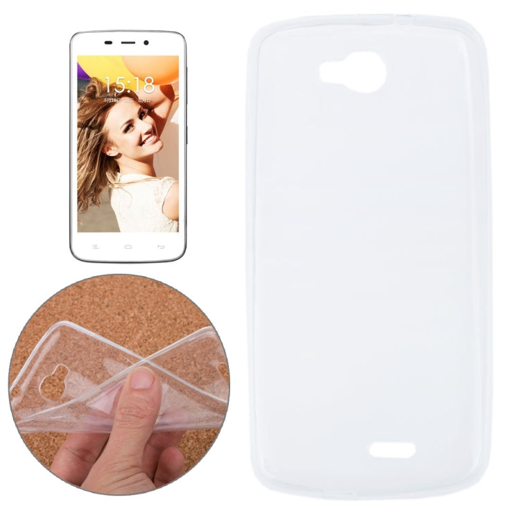 Gionee for GN151 Ultra-thin 0.75mm Transparent TPU Protective Case