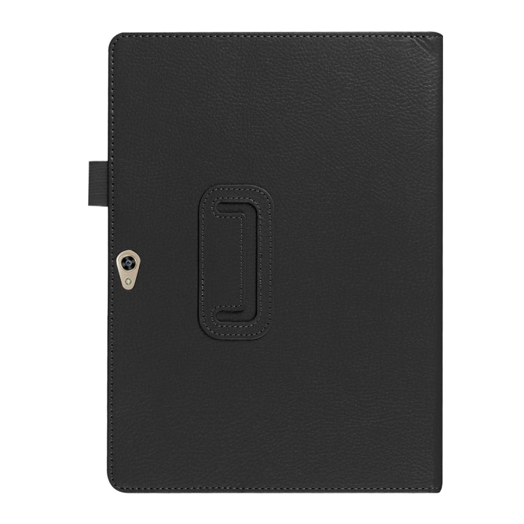 For Huawei MediaPad M2 10.0 inch / A01W Litchi Texture Horizontal Flip Solid Color Leather Case with Holder
