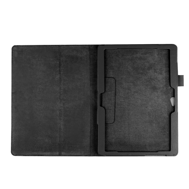 For Huawei MediaPad M2 10.0 inch / A01W Litchi Texture Horizontal Flip Solid Color Leather Case with Holder