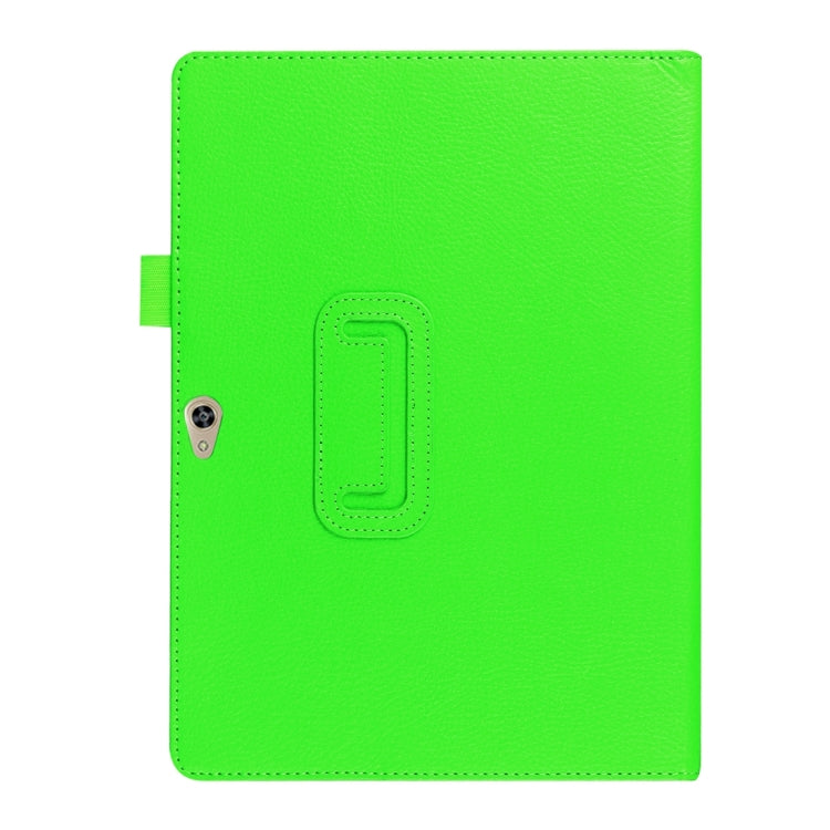 For Huawei MediaPad M2 10.0 inch / A01W Litchi Texture Horizontal Flip Solid Color Leather Case with Holder