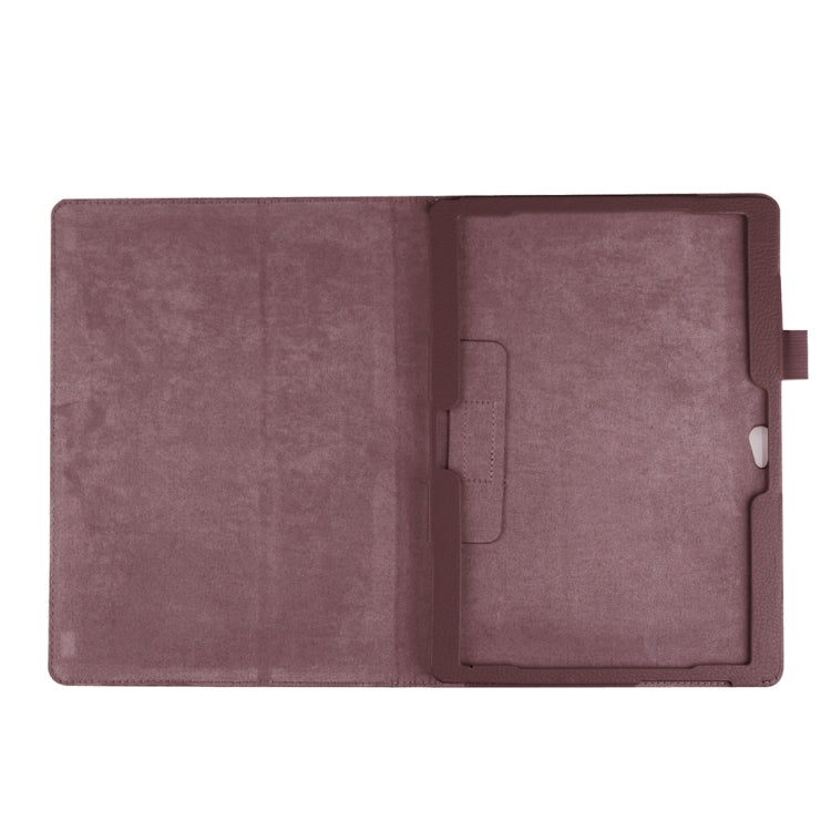 For Huawei MediaPad M2 10.0 inch / A01W Litchi Texture Horizontal Flip Solid Color Leather Case with Holder