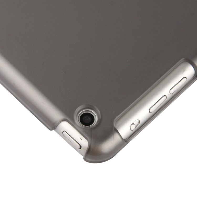 270 Degree Rotation Scrub Translucent Plastic Case with Adjustable Holder for iPad mini 1 / 2 / 3