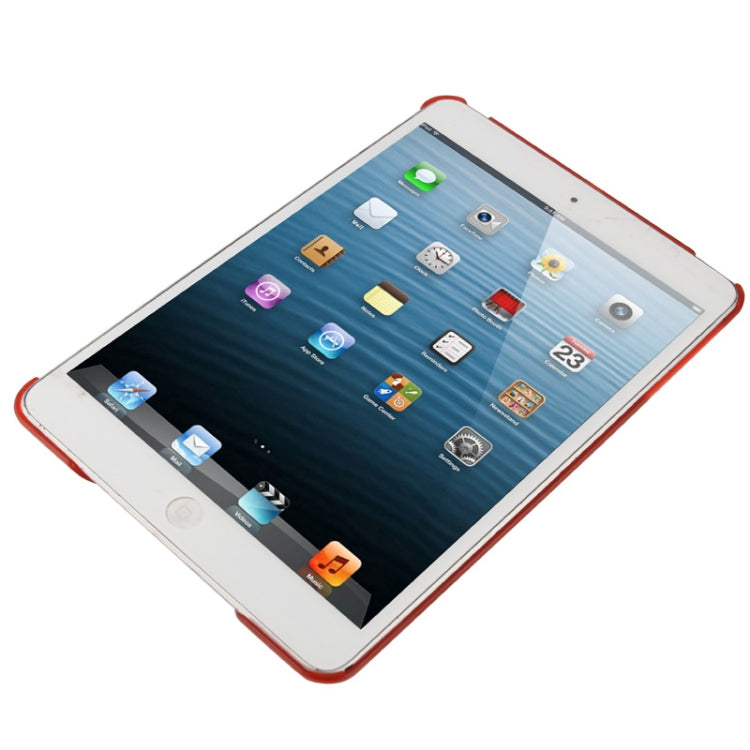 270 Degree Rotation Scrub Translucent Plastic Case with Adjustable Holder for iPad mini 1 / 2 / 3