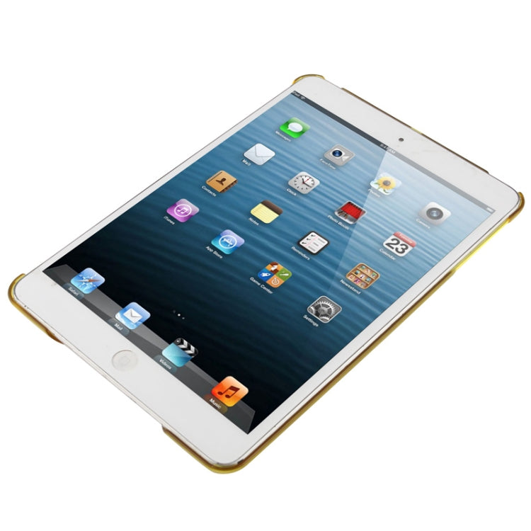 270 Degree Rotation Scrub Translucent Plastic Case with Adjustable Holder for iPad mini 1 / 2 / 3