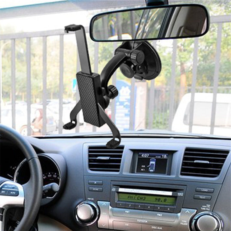 Universal In-car Mobile Holder, Adjustable Width: 100-220mm, For iPad mini 1 / 2 / 3 / New iPad (iPad 3) / iPad 2 / iPad / Others Tablet(Black)