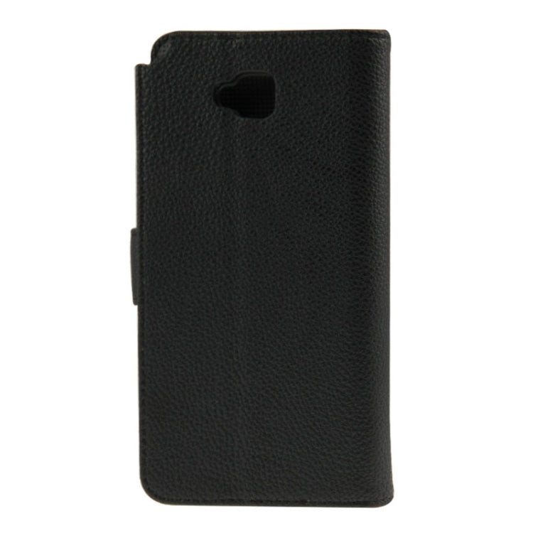 Litchi Texture Flip Leather Case with Credit Card Slots & Holder for LG G Pro Lite / D686