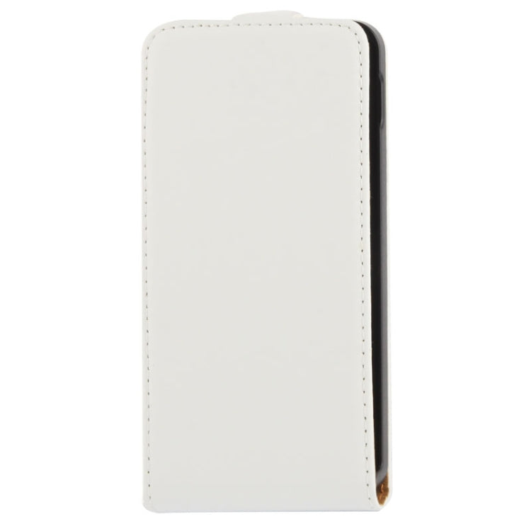 Vertical Flip Leather Case for Google Nexus 5 / E980 (White)