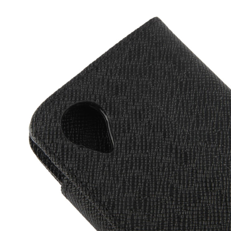 Cross Texture Leather Case with Credit Card Slot & Holder for Google Nexus 5 / D820 / D821