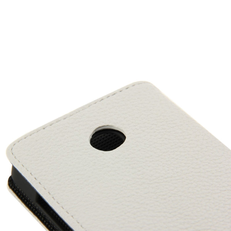 Litchi Texture Flip Leather Case with Credit Card Slots & Holder for Nokia Lumia 630