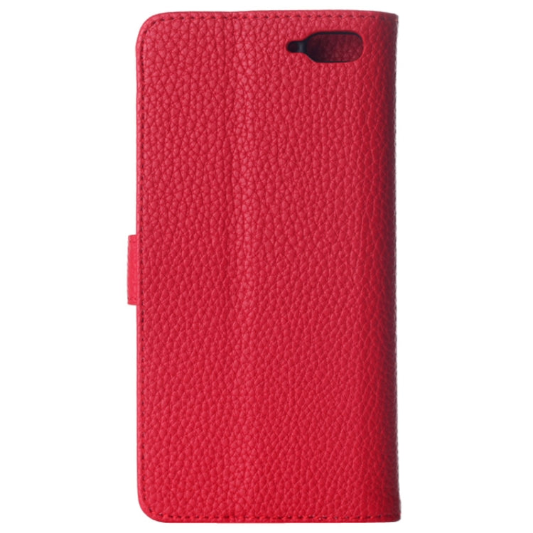 Litchi Texture Horizontal Flip Leather Case with Card Slots & Holder for Amazon Fire Phone