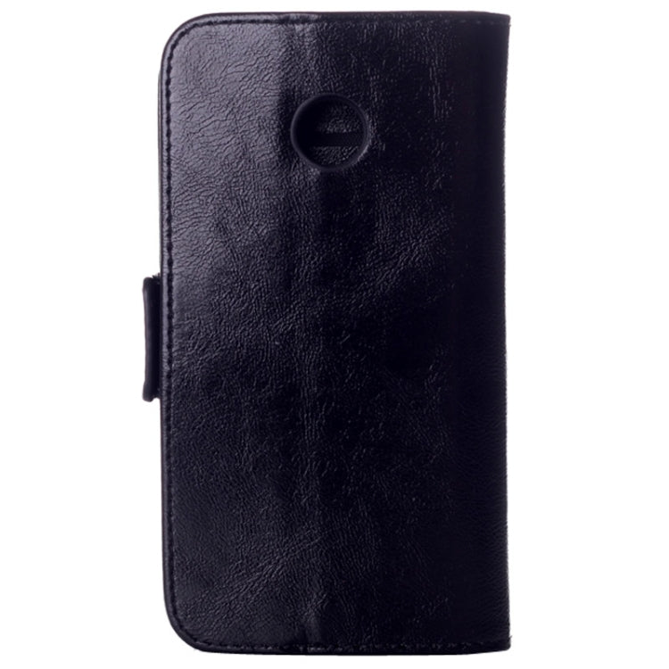 Crazy Horse Texture Horizontal Flip Leather Case with Card Slots & Holder for Motorola Moto E / XT1021