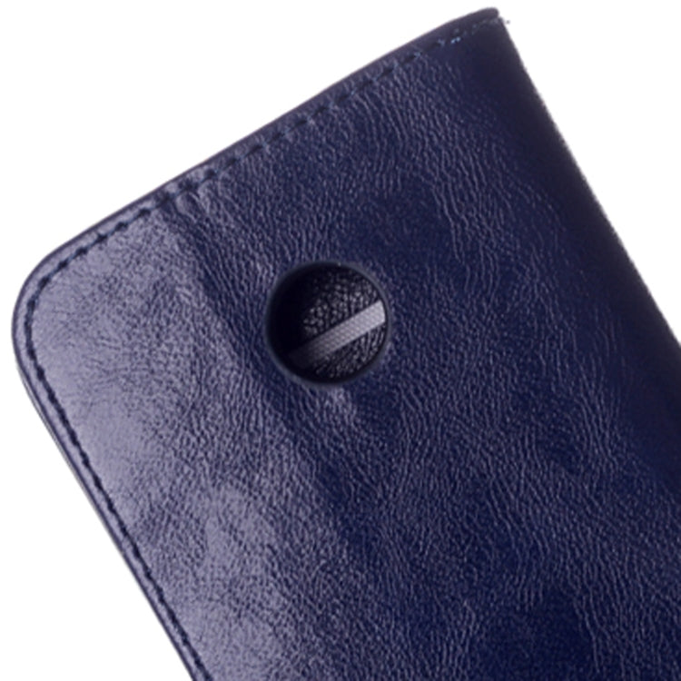 Crazy Horse Texture Horizontal Flip Leather Case with Card Slots & Holder for Motorola Moto E / XT1021