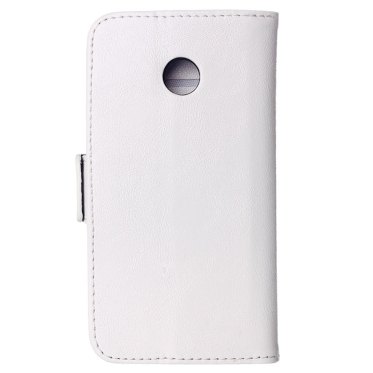 Crazy Horse Texture Horizontal Flip Leather Case with Card Slots & Holder for Motorola Moto E / XT1021